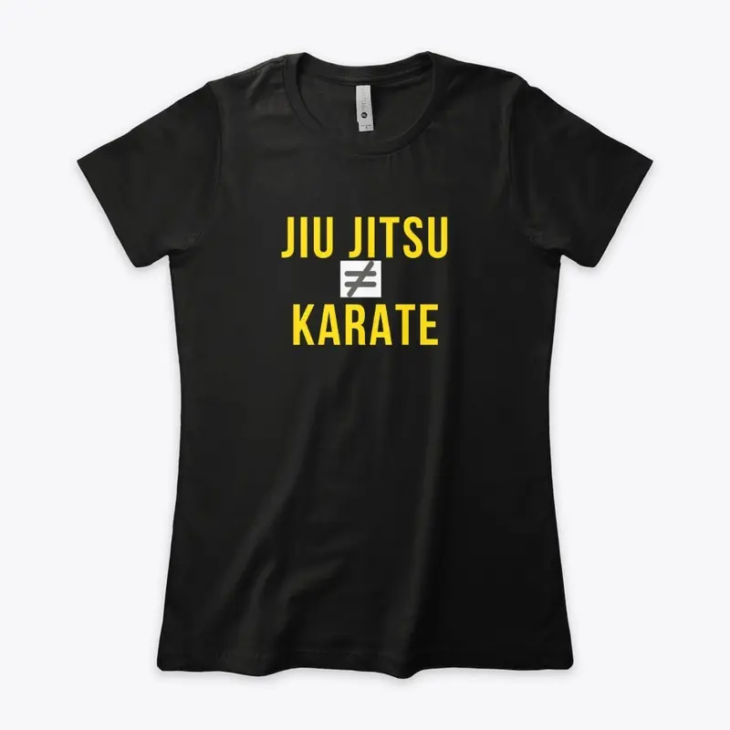 Jiu Jitsu Isn't Karate